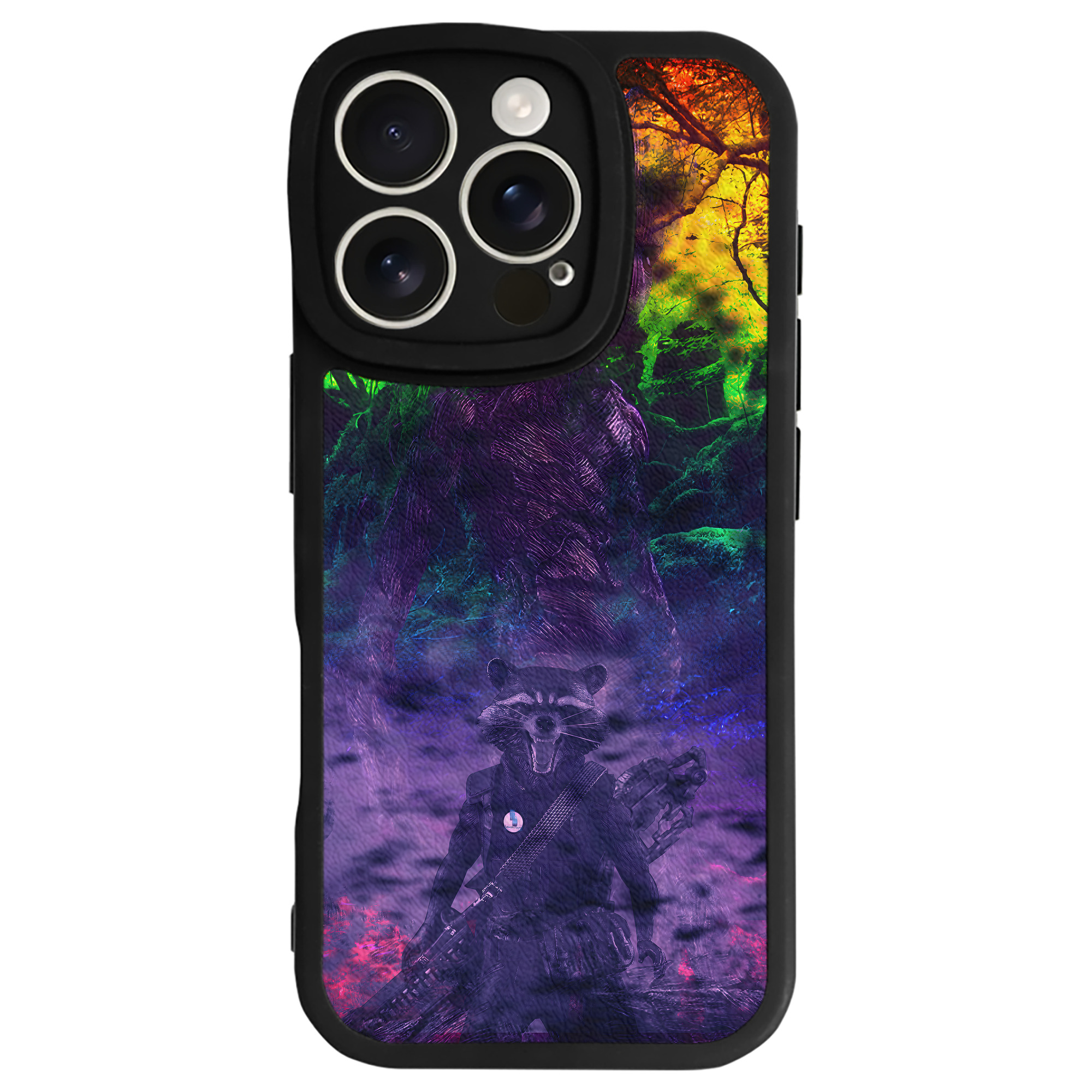 （画像用） アベンジャーズ The Avengers 【iPhone 16シリーズ対応】シリコンスマホケース（レザー調） 材質：シリコン
